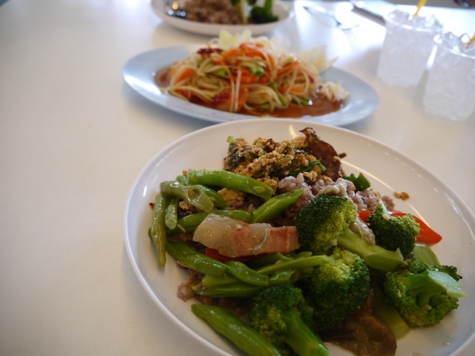 Lunch At Banana Family Park Vegetarian, Ari, Bangkok