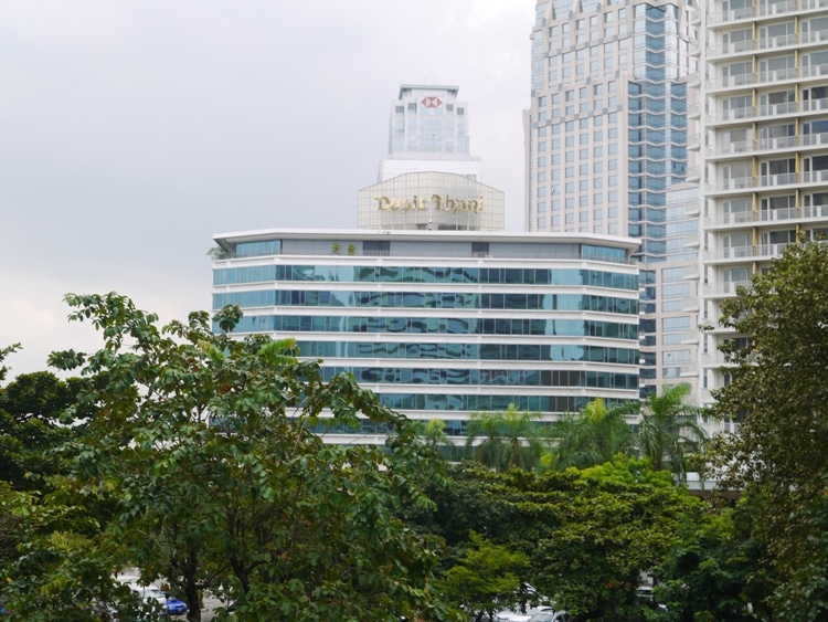 Dusit Thani Hotel, Silom, Bangko