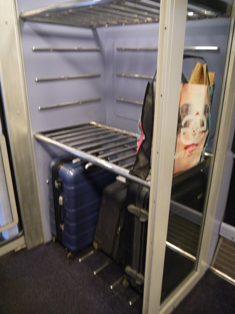 Luggage Rack On Our First Great Western London To Swansea Train