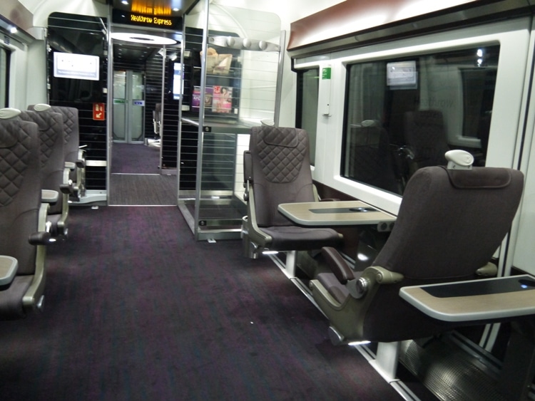 Heathrow Express Business First Carriage