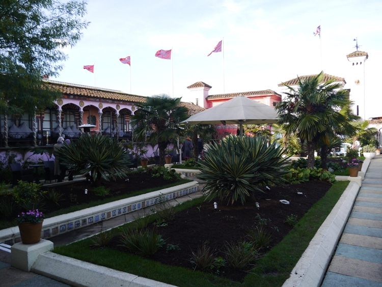 The Spanish Garden At The Roof Gardens, Kensington