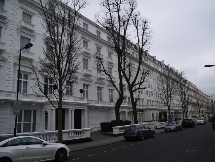 Leinster Gardens, Bayswater, London