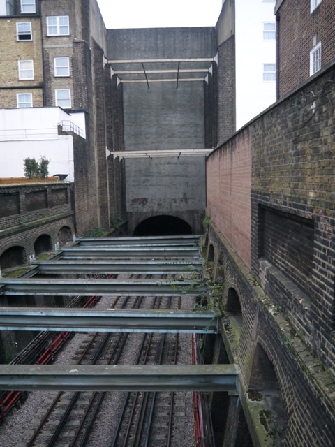 The Back Of 23-24 Leinster Gardens - Just A Facade