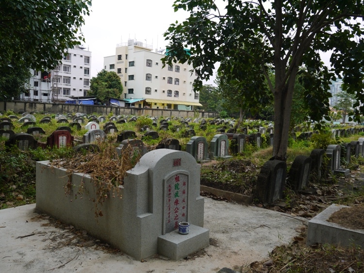 A Larger Grave At Teochew Cemetery, Bangkok