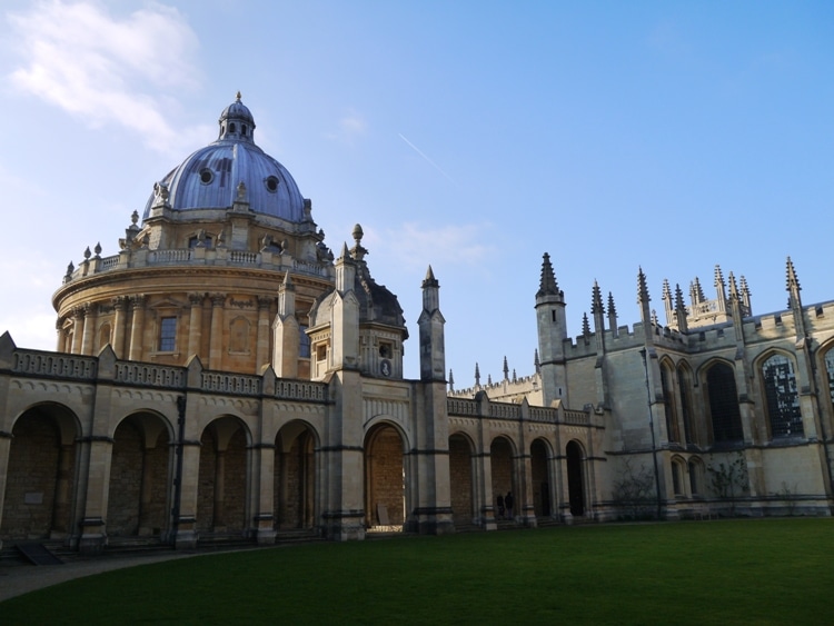 All Souls College Looking Towards Radcliffe Camera