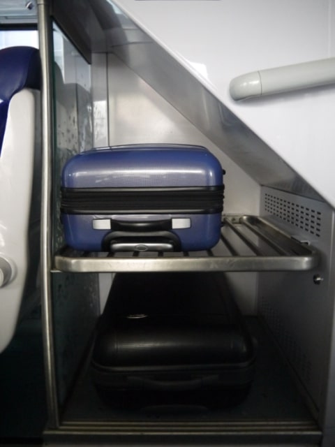 Luggage Rack On Amiens To Lille Train
