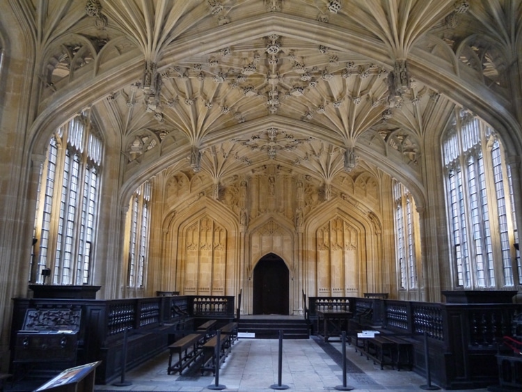 The Divinity School At Bodleian Library, Oxford