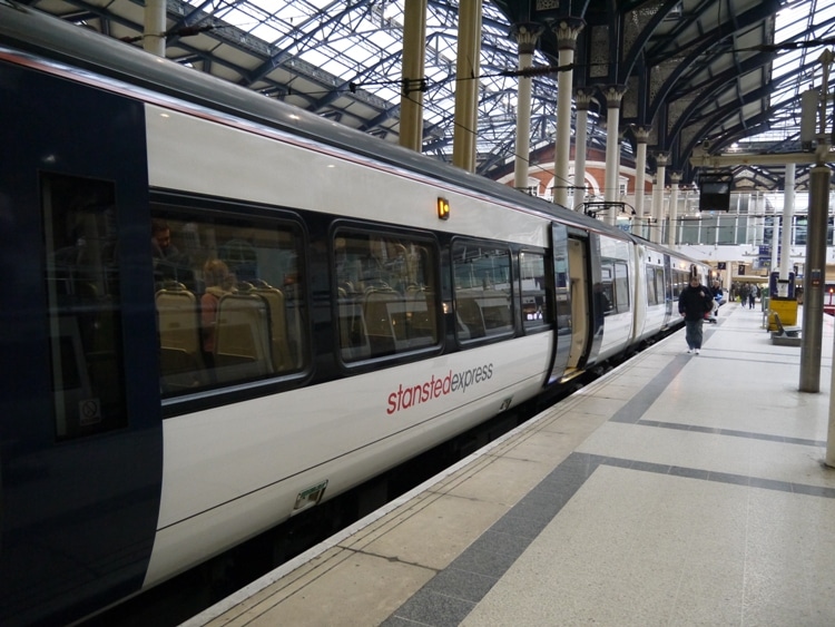 Abellio Greater Anglia Train From London To Cambridge