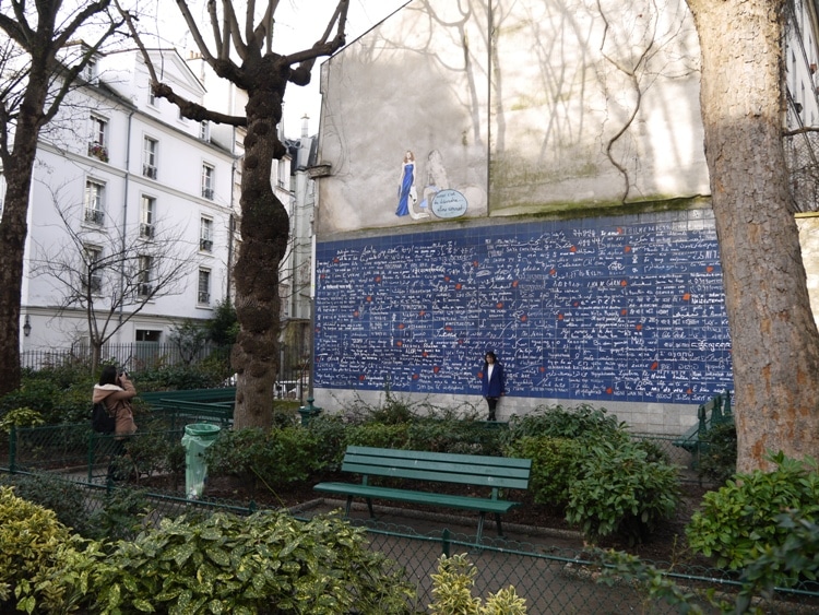 Love Wall, Place des Abbesses, Paris