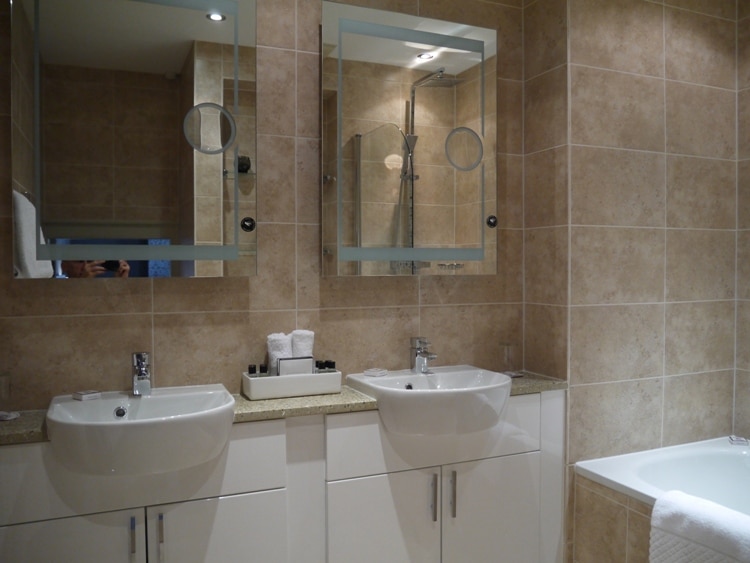 Junior Suite Bathroom At Queensberry Hotel, Bath