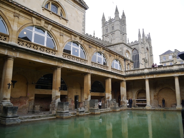 The Roman Baths, Bath, England