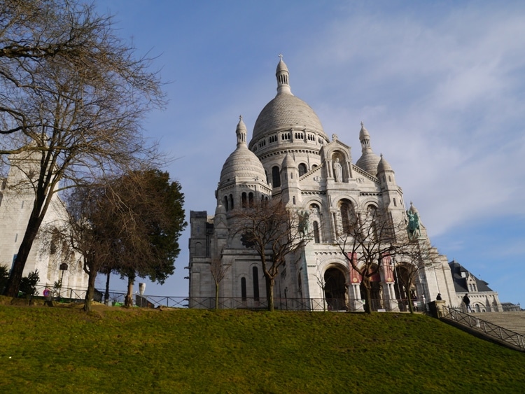 Scare Coeur Basilica, Montmartre, Paris