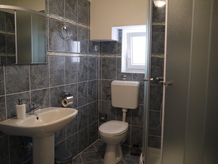 Bathroom At Airbnb Apartment In Split, Croatia