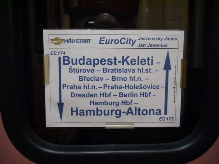 Hamburg To Budapest Train