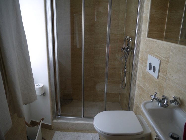 Bathroom At Dosud Apartments, Split, Croatia