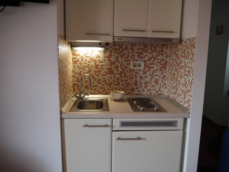 Kitchen At Dosud Apartments, Split, Croatia