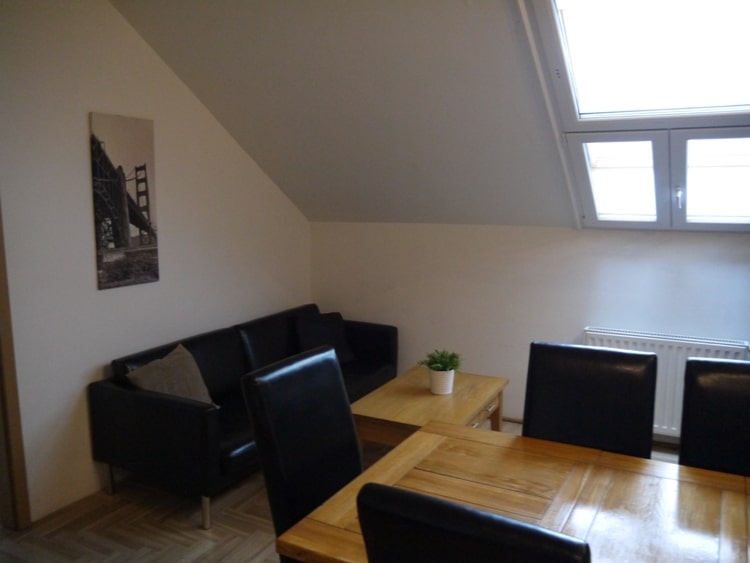 Open Plan Living Room At Gozsdu Court Apartment, Budapest