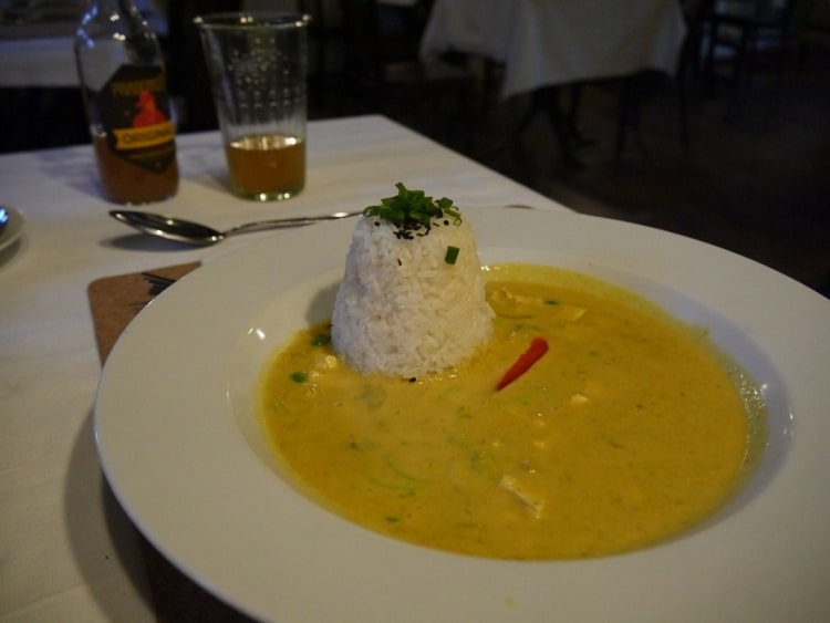 Thai Curry At LoVeg Vegan Restaurant, Prague