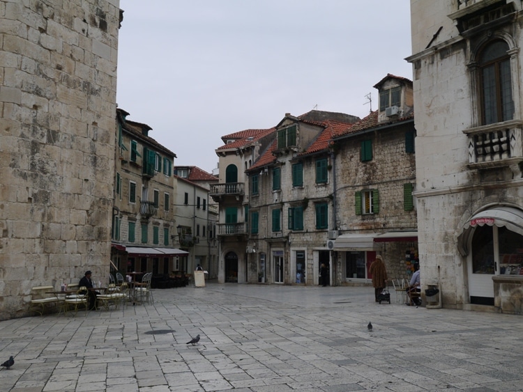 A Small Square In Split