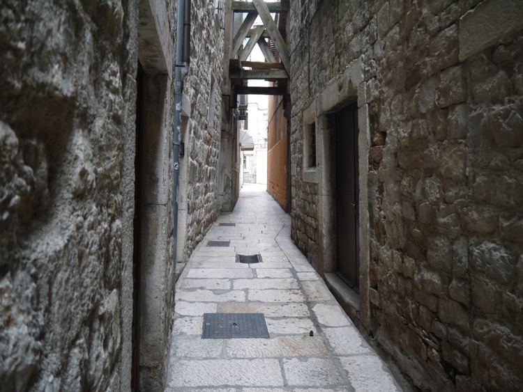The Narrow Streets Of Split