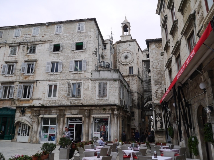 Old Town Clock, Split, Croatia