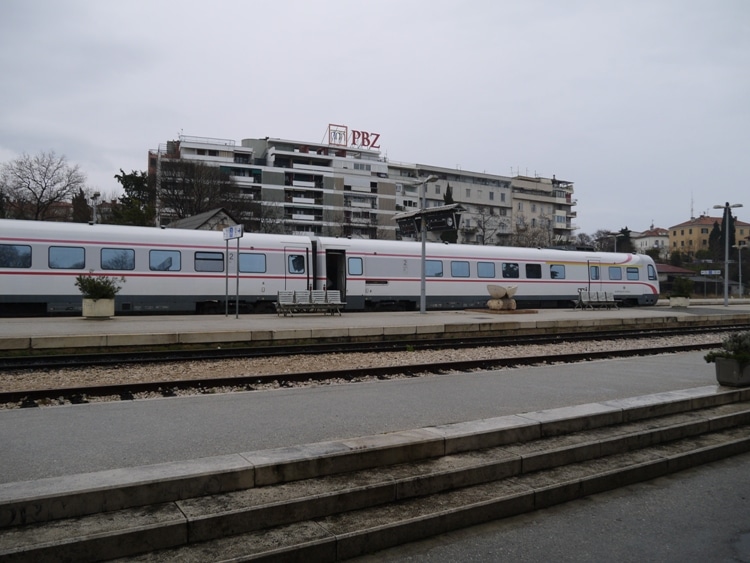 Train At Split Station, Croatia