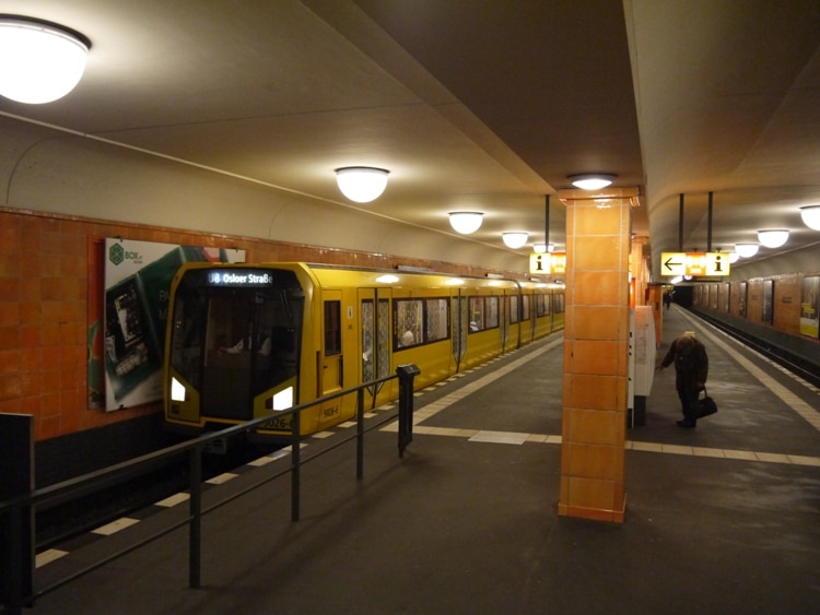 A U-Bahn Train In Berlin