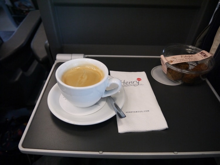 Americano On The Railjet From Vienna To Villach