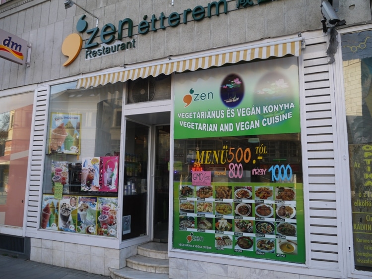 Zen Vegetarian, Budapest