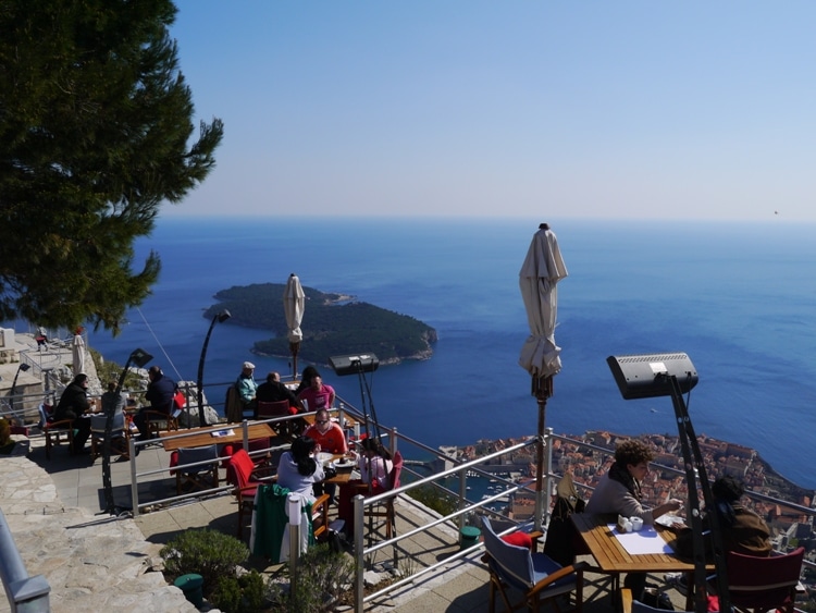 Restaurant Panorama, Srd Hill, Dubrovnik