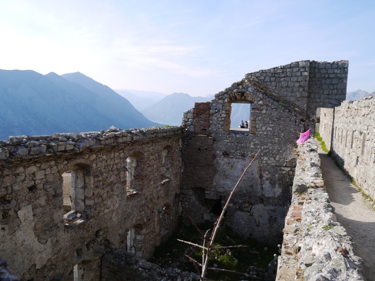 San Giovanni Castle, Kotor, Montenegro