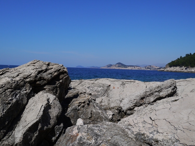 Lokrum Island Coastline