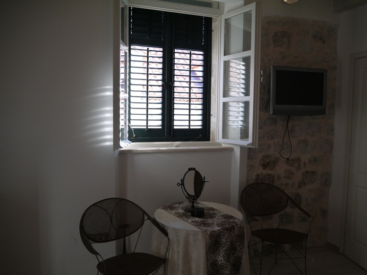 Table & Chairs At Old Town Ivory Apartment, Dubrovnik