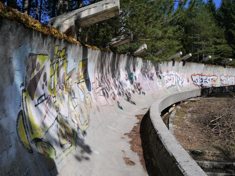 Sarajevo's Abandoned Bobsleigh Track