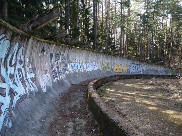 Sarajevo's Abandoned Bobsleigh Track