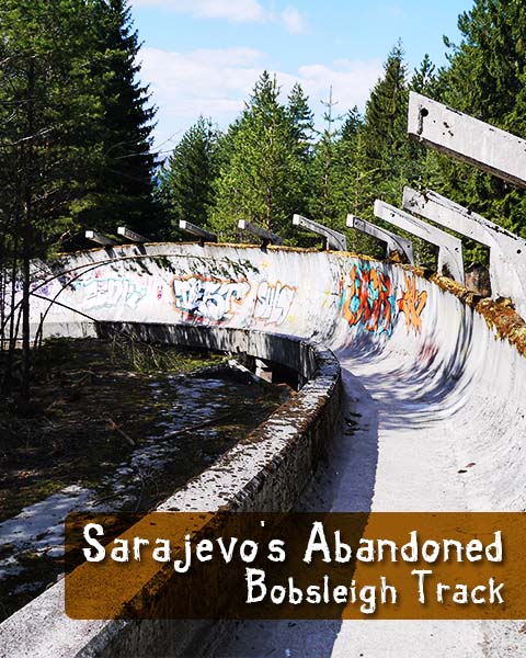 Sarajevo's Abandoned Bobsleigh Track