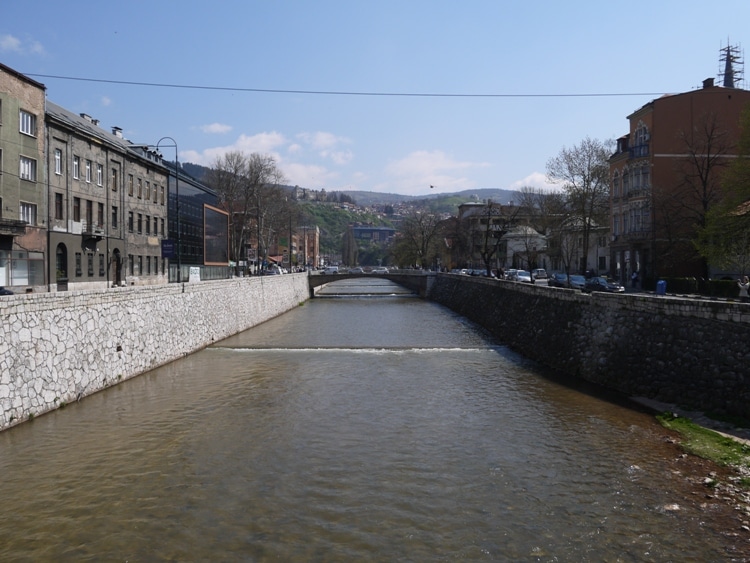 Miljacka River, Sarajevo