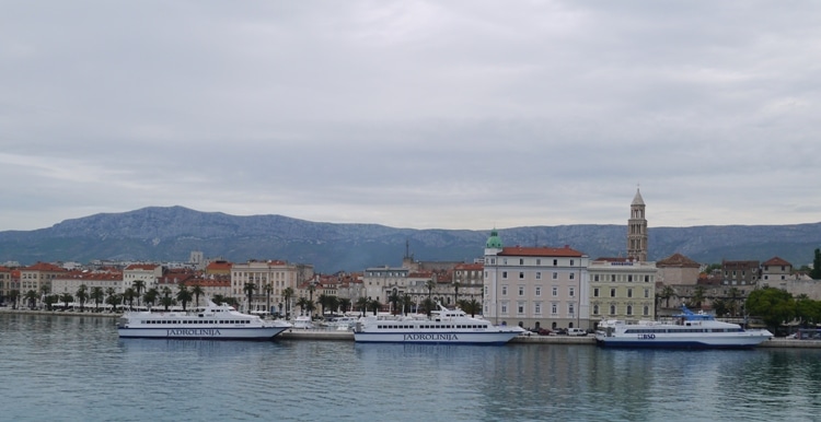 View Of Split From Ferry