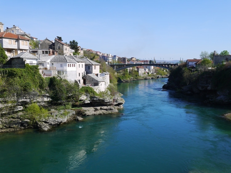 River Neretva, Mostar, Bosnia
