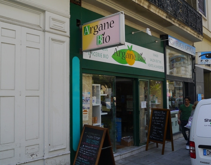 Argane Bio, Health Food Store & Vegetarian Restaurant, Nice, France
