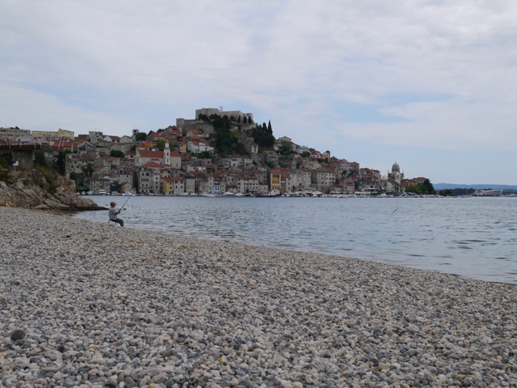 Banj Beach, Sibenik, Croatia