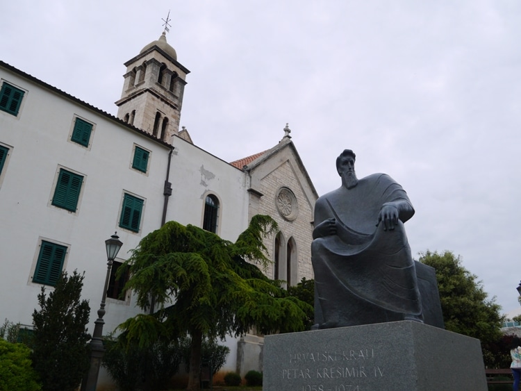 Statue Of King Petar Kresimir IV, Sibenik