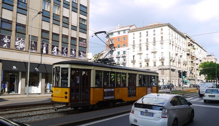 Tram In Milan