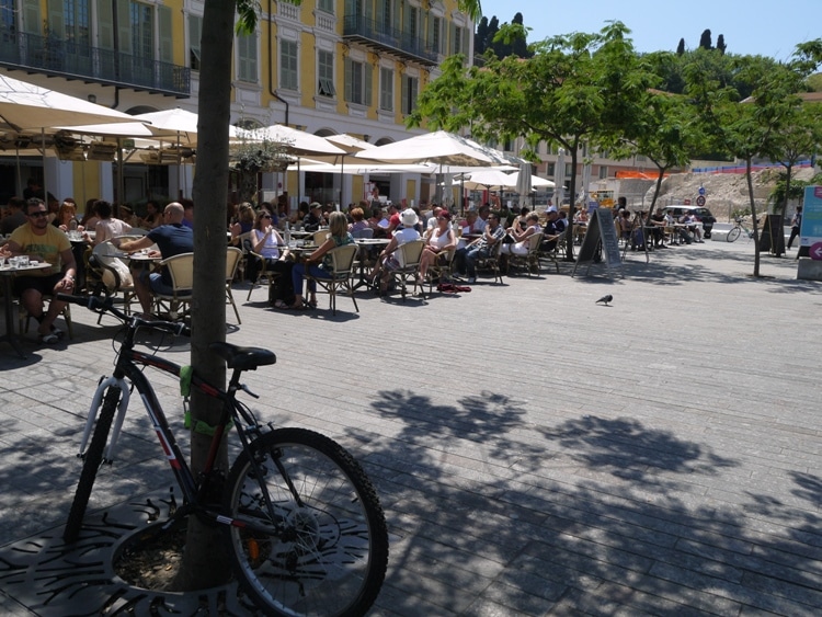 Outdoor Cafe, Place Garibaldi, Nice, France