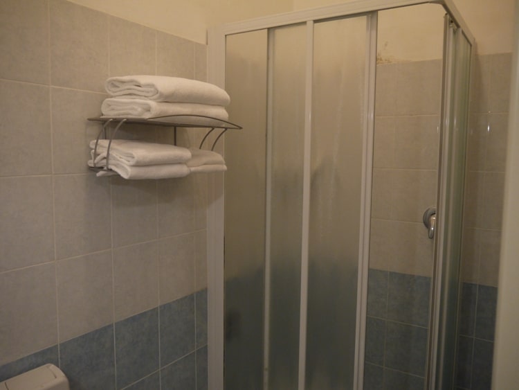 Shower At Nuovo Albergo Centro Hotel, Trieste, Italy