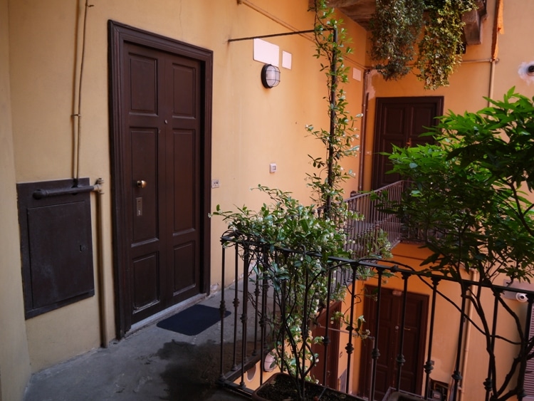 Entrance To Porta Venezia House, Via Lambro, Milan