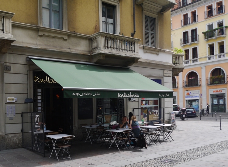 Radicetonda Vegan Cafe, Via Spallanzani, Milan
