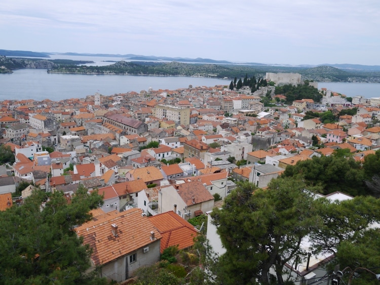 View Of Sibenik From Subicevac Fortress
