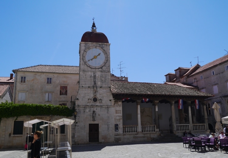 Loggia With Town Clock, Trogir