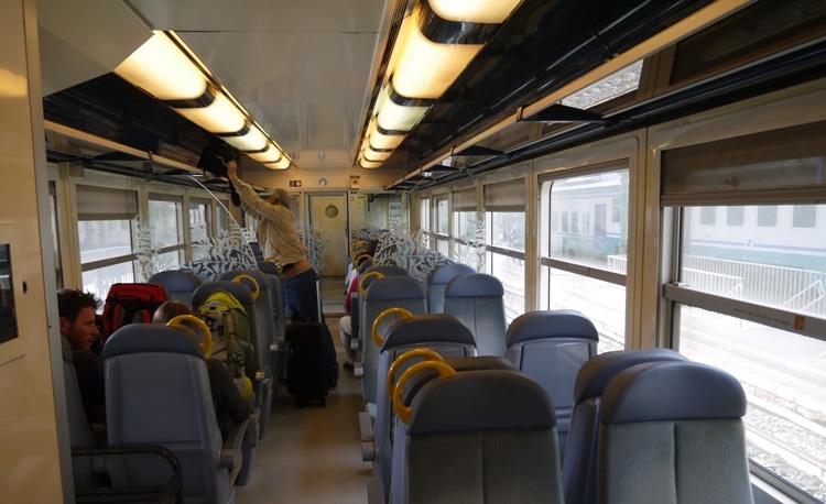 Ventimiglia To Nice Train - 2nd Class Carriage